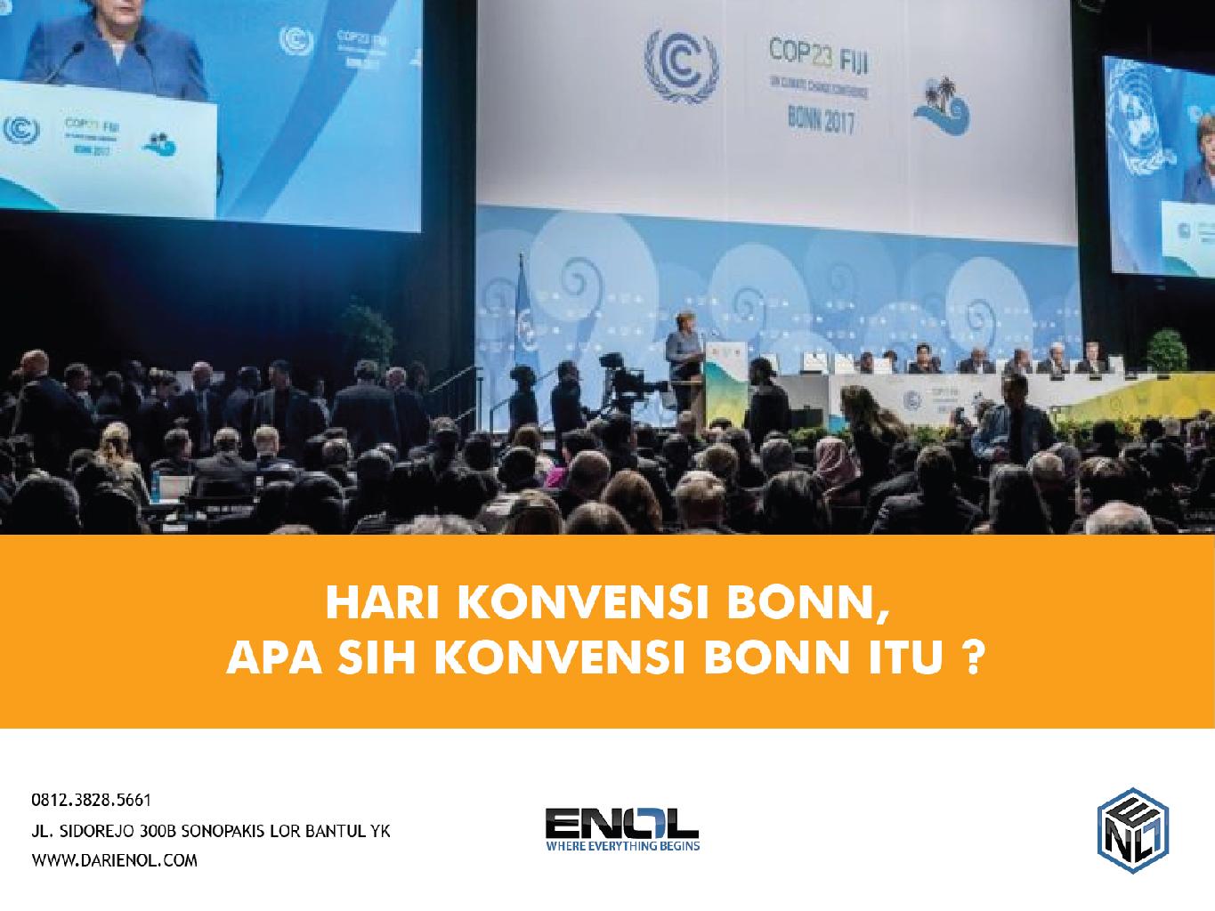 Hari Konvensi Bonn, Apa itu konvnesi bonn?